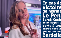 ​Présidentielle 2027 : Sarah Knafo ouvre la porte à une alliance avec le RN